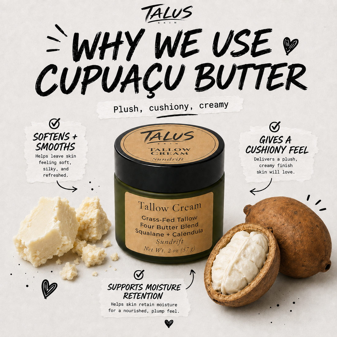 Cupuaçu Butter Benefits for Skin